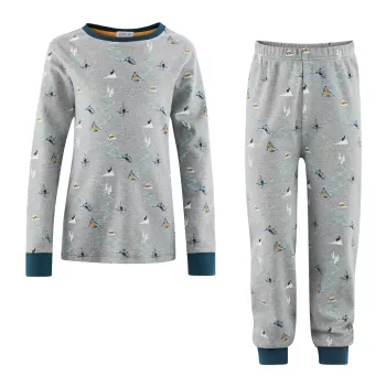 Pyjama enfant coton bio de la marque Living Crafts