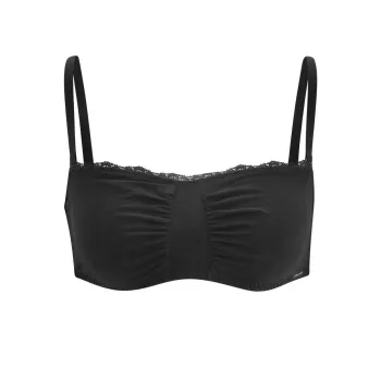 Brassière bandeau noir Living Crafts