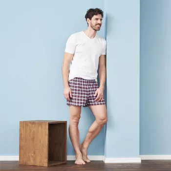 Caleçon homme écossais mode éthique 