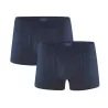 Lot de 2 Boxers bleu marine coton bio 