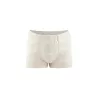 Boxer enfant coton bio  natural mélangeé