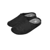 Chaussons en feutre 100% laine noir chiné