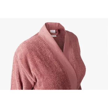 Peignoir de bain modèle Kimono Abysse en coton biologique