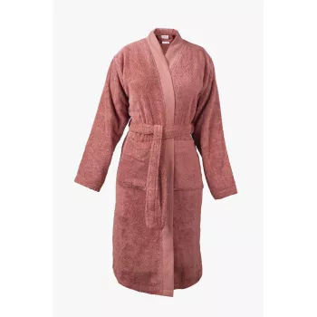 Peignoir de bain modèle Kimono Abysse en coton biologique