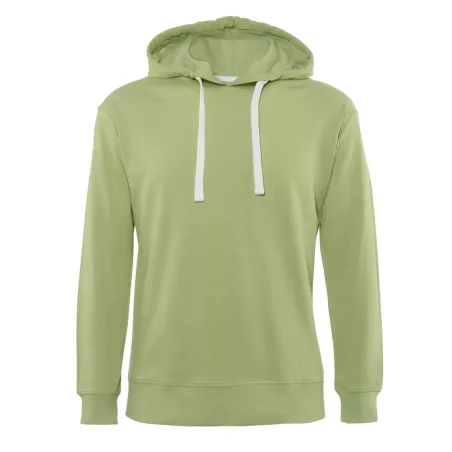 Veste à capuche 100% coton bio vert pistache