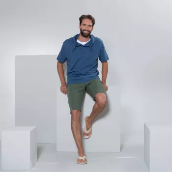 Tee-shirt homme capuche