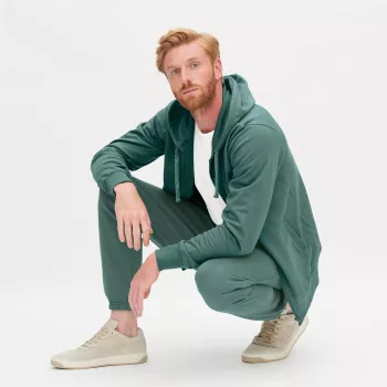 Veste à capuche 100% coton bio et équitable