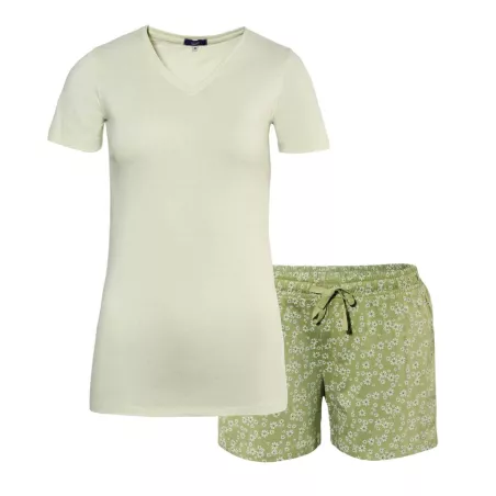 Pyjama court et short pyjama vetrt