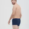 Shorty bleu marine en coton bio