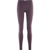 Leggings couleur prune éco-responsables en coton bio