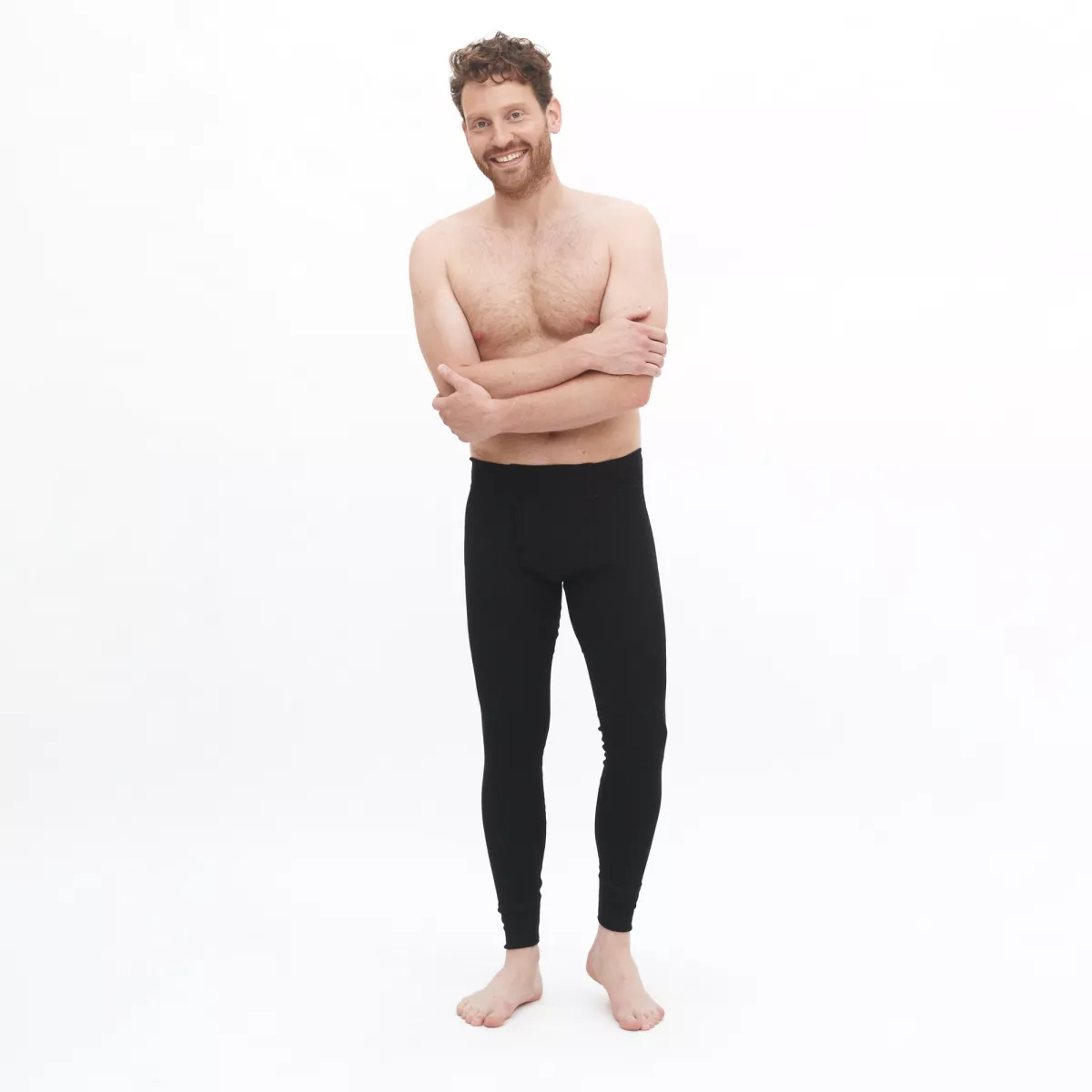 Caleçon long homme en coton bio