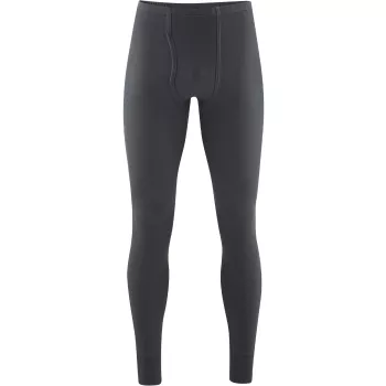 Caleçon long noir en coton bio