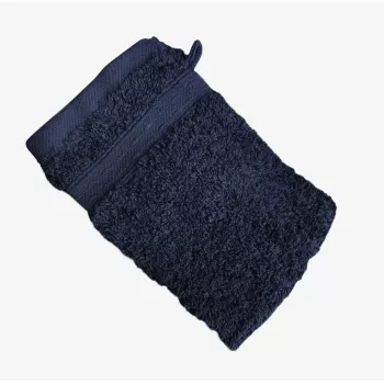 Ensemble de 2 gants de bain en coton bio - BLEUX NÉBULEUX