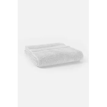 Drap de bain en coton - 100x140cm - Design Blanc
