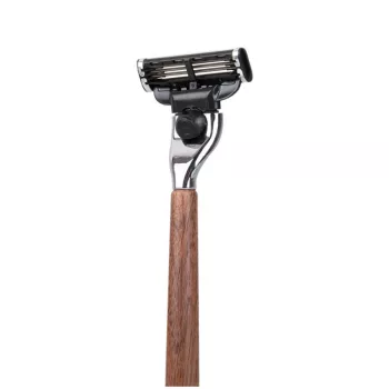 Rasoir en bois de noyer