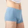 Boxers en coton bio, lot bleu marine et azur