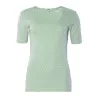 Haut de pyjama super doux en coton vert