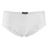 Shorty en coton bio, blanc