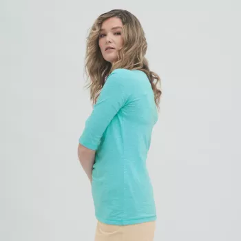 T-shirt "CHLOPEA" manches 3/4, 100% coton bio