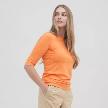 Haut manches courtes en coton bio