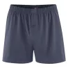 Boxer en coton bio, bleu marine