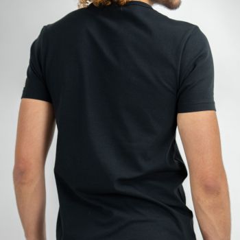 T-shirt col V 100% coton bio