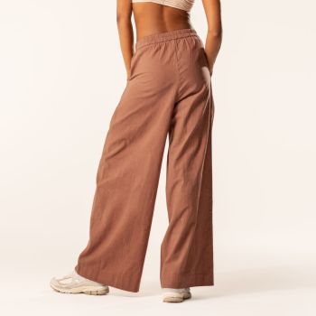 Pantalon en coton bio, marron, DUYEN