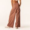 Pantalon en coton bio, marron, DUYEN
