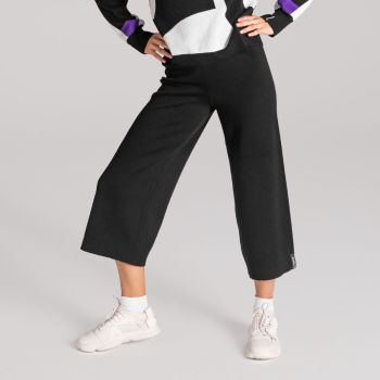 Pantalon en coton bio, ALIV, noir
