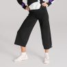 Pantalon en coton bio, ALIV, noir