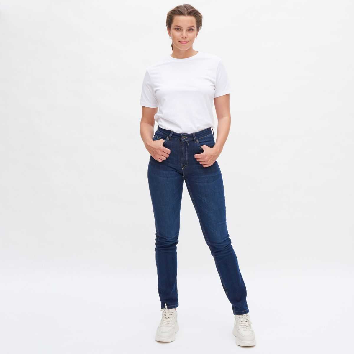 Pantalon en jeans, DONNA, bleu