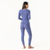 Caleçon long pour femme "JESSICA" 100% coton bio, violet, GOTS et VEGAN