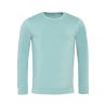 T-shirt manches longues "PINO" 100% coton bio, bleu clair, GOTS et VEGAN