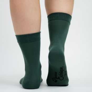  Chaussettes vert sapin 4