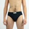 Slip homme noir coton bio 3