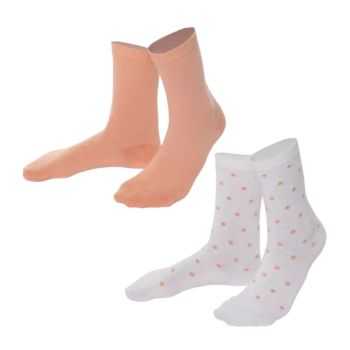 Chaussettes "BETTINA" en 98% de coton bio, GOTS et FWF