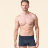 Boxer noir coton bio, GOTS et VEGAN