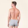 Boxer gris homme coton bio, GOTS et VEGAN