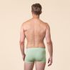 Boxer vert clair coton bio, GOTS et VEGAN