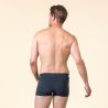 Boxer noir homme coton bio, GOTS et VEGAN