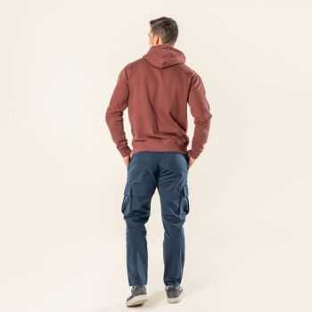 Sweat-shirt à capuche "SASSO" 100% coton bio, GOTS et VEGAN