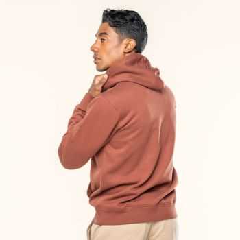 Sweat-shirt à capuche "SASSO" 100 pourcents coton bio, GOTS et VEGAN