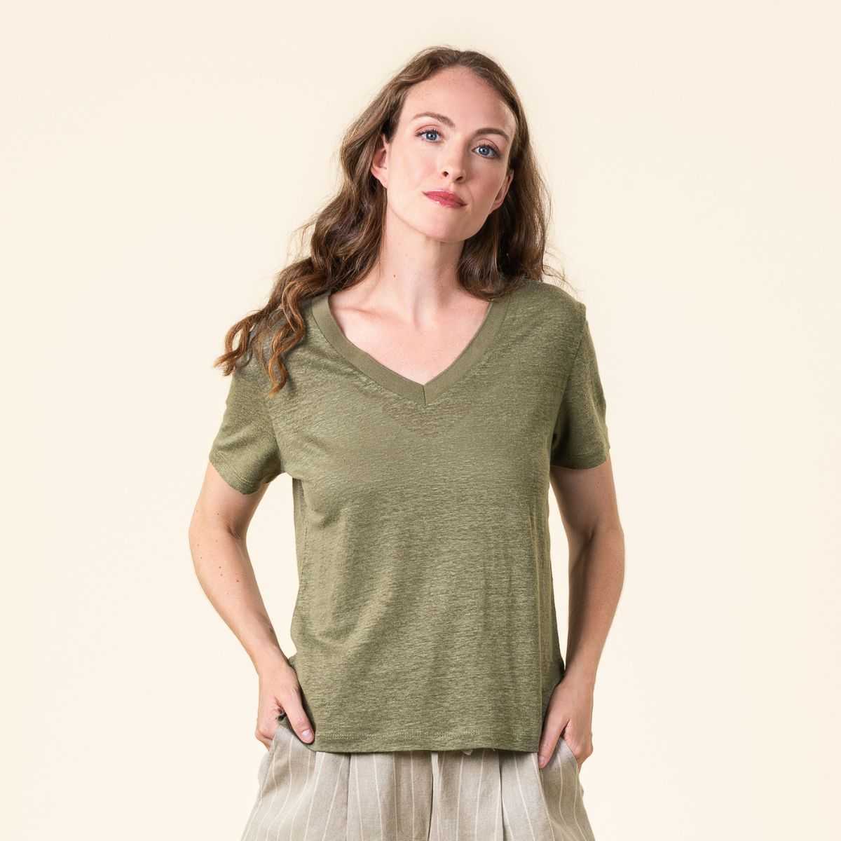 T-Shirt "TALIDA" vert