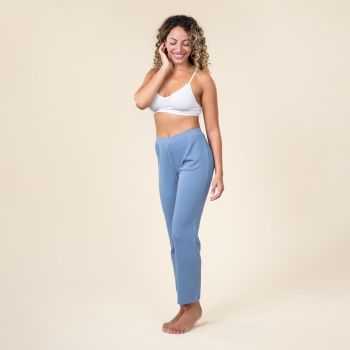 Pantalon de nuit "TATUM " bleu clair