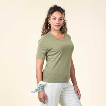 T-shirt "TABERA" manches courtes, 100% coton bio