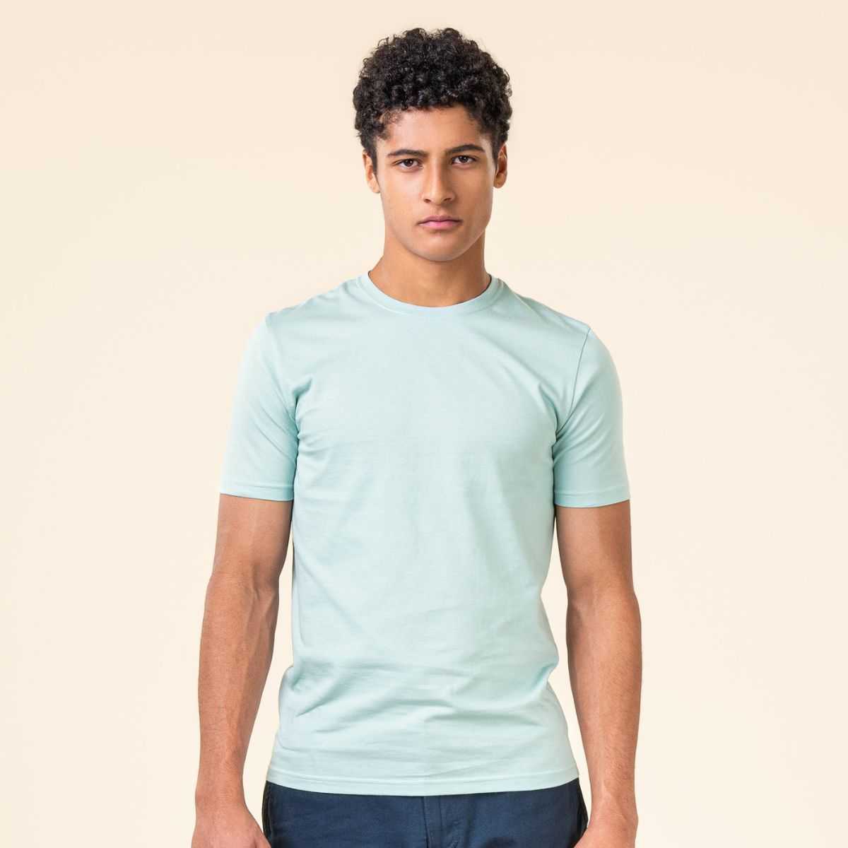 T-Shirt bleu clair "THERREL "