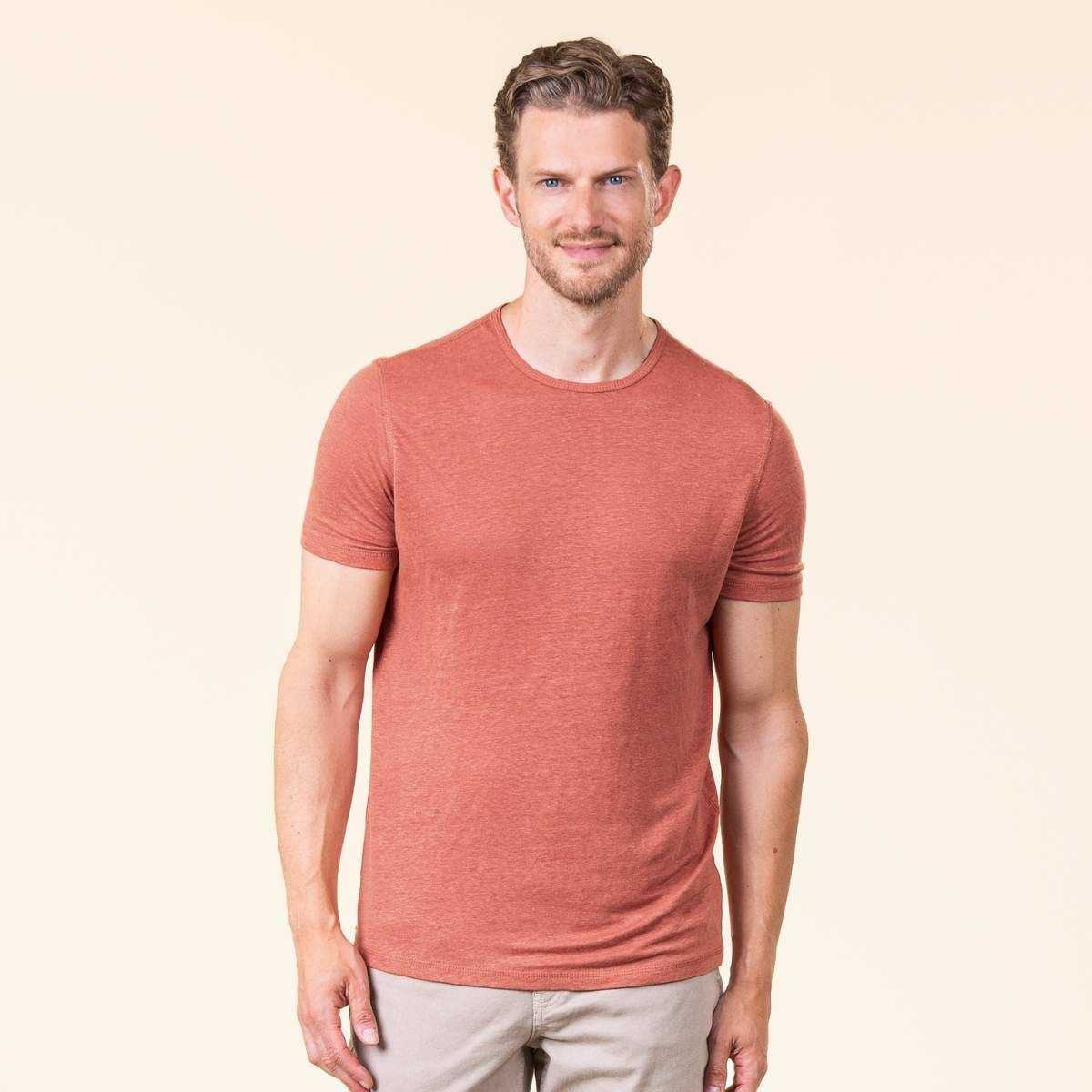 T-shirt en lin bio, ANDY