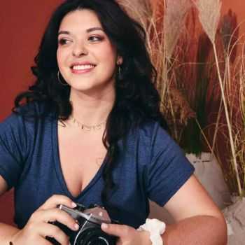 T-shirt "ALINA" col V 100% lin