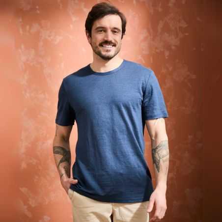 T-shirt "ALIN" 100% lin, col rond
