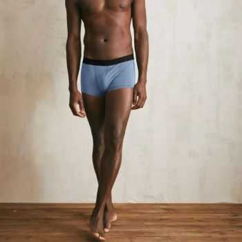 Boxer court "GABIN" en coton bio